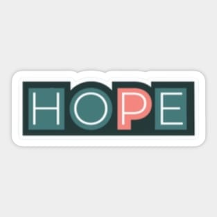 Hope Sticker